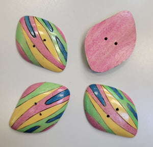 Tie Dye Button