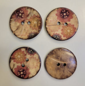 Flowers Button