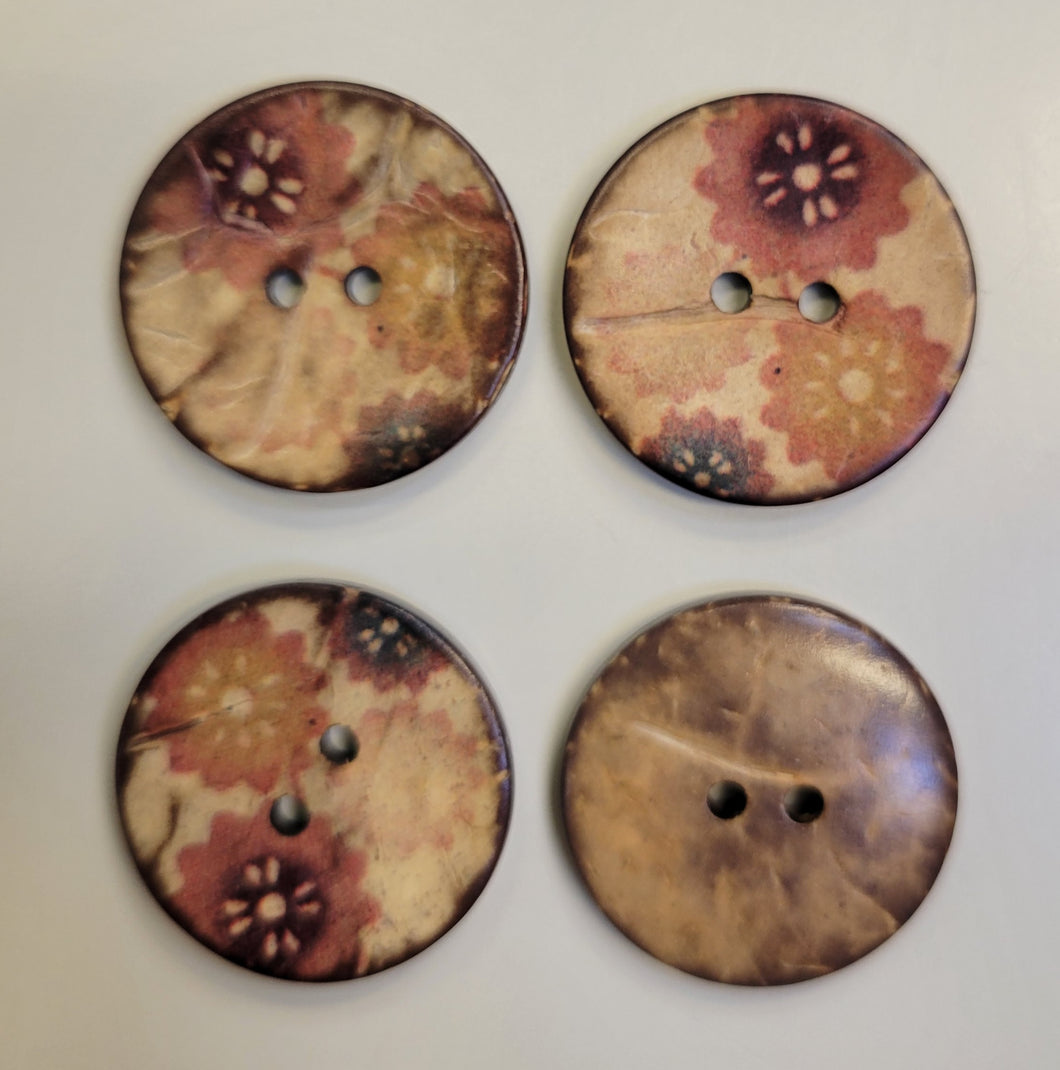 Flowers Button