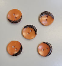 Corozo Crescent Button