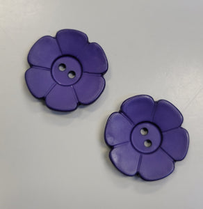Large Flower Button