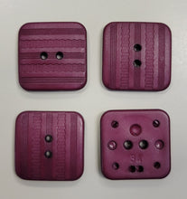 Square Buttons w/ Design