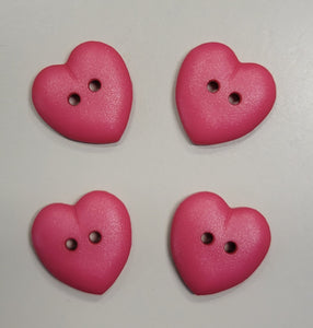 Raised Heart Button