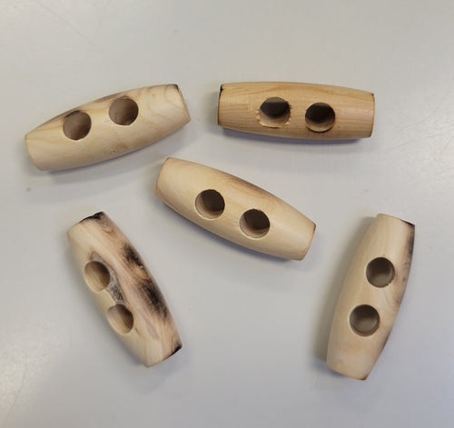Wood Toggle Button