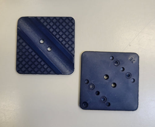 Plastic Etched Square Button