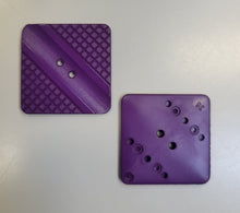 Plastic Etched Square Button