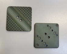 Plastic Etched Square Button