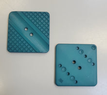 Plastic Etched Square Button