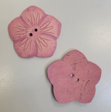 Coconut Flower Button