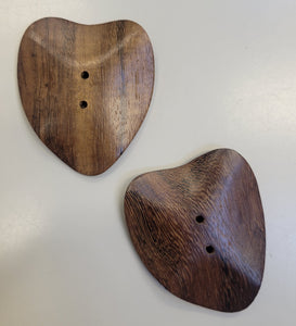 Wood Freeform Button