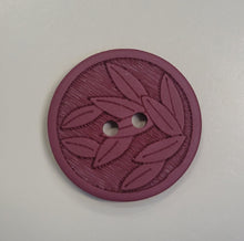 Polyester 'Leaves' Button