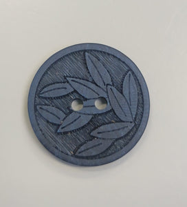 Polyester 'Leaves' Button