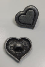 Metal Heart Button