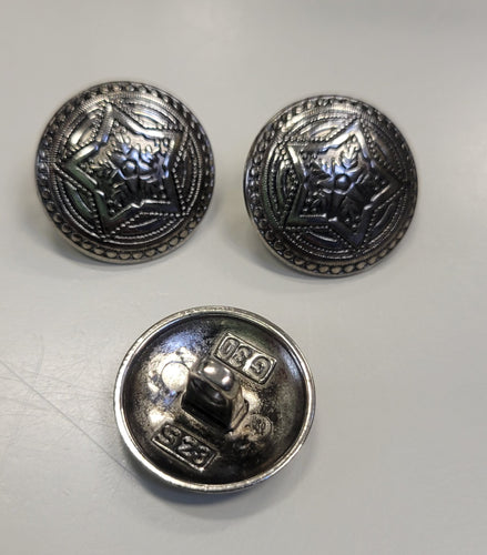 Metal Star Button