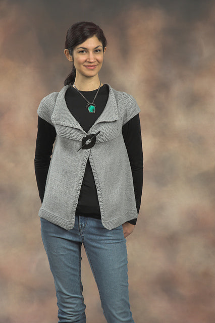 #2073 Ladies Garter Yoke Cardigan Pattern