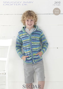 #2410 Child's Hooded Jacket Pattern