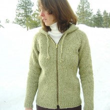 #252 Bulky Neckdown Cardigan for Women Pattern