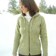 #252 Bulky Neckdown Cardigan for Women Pattern