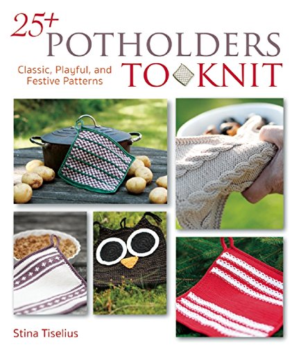 25 Potholders to Knit Book