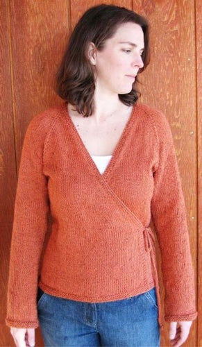 #263 Neckdown Wrap Cardigan Pattern