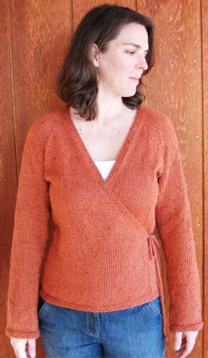 #263 Neckdown Wrap Cardigan Pattern