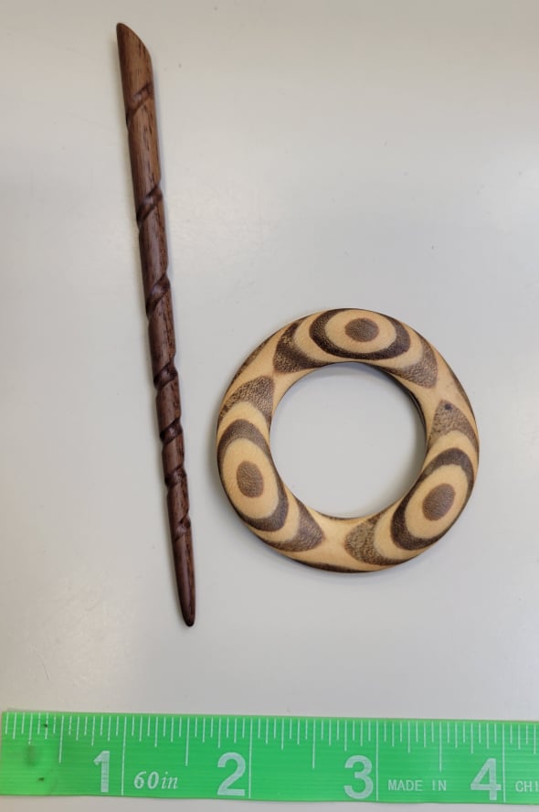 Shawl Closures by Chuck Drewes