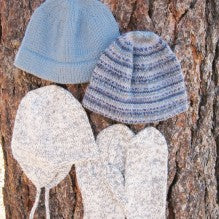 #273 Basic Hat & Mitten Set for Men Pattern