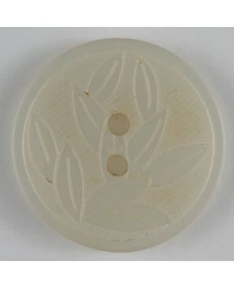 Polyester 'Leaves' Button