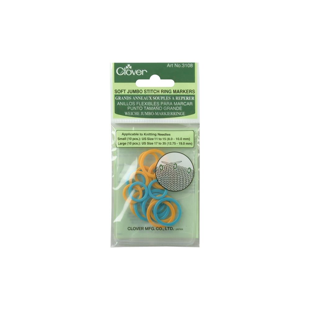 Soft Jumbo Stitch Ring Markers (3108)