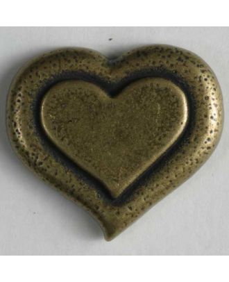 Metal Heart Button