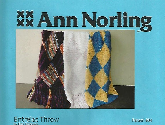 #34 Entrelac Throw Pattern