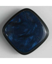 Square Glossy Faux Marble Button