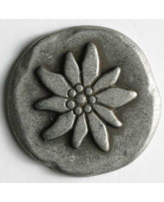 Full Metal Edelweiss Button