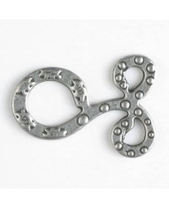 Drindl Hook Closure-Antique Silver
