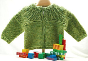 #410 My Zippy Cardigan Pattern