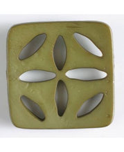 Plastic Decorative Square Button