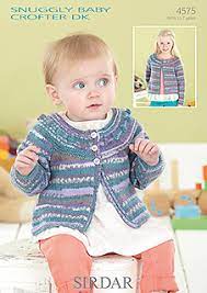 #4575 Round Neck Cardigan Pattern