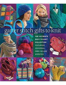 50 Garter Stitch Gifts to Knit Book