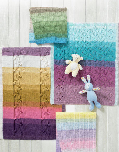 #5191 Pattercake DK Knit Blankets Pattern