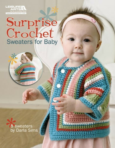 #5565 Surprise Crochet Sweaters for Baby