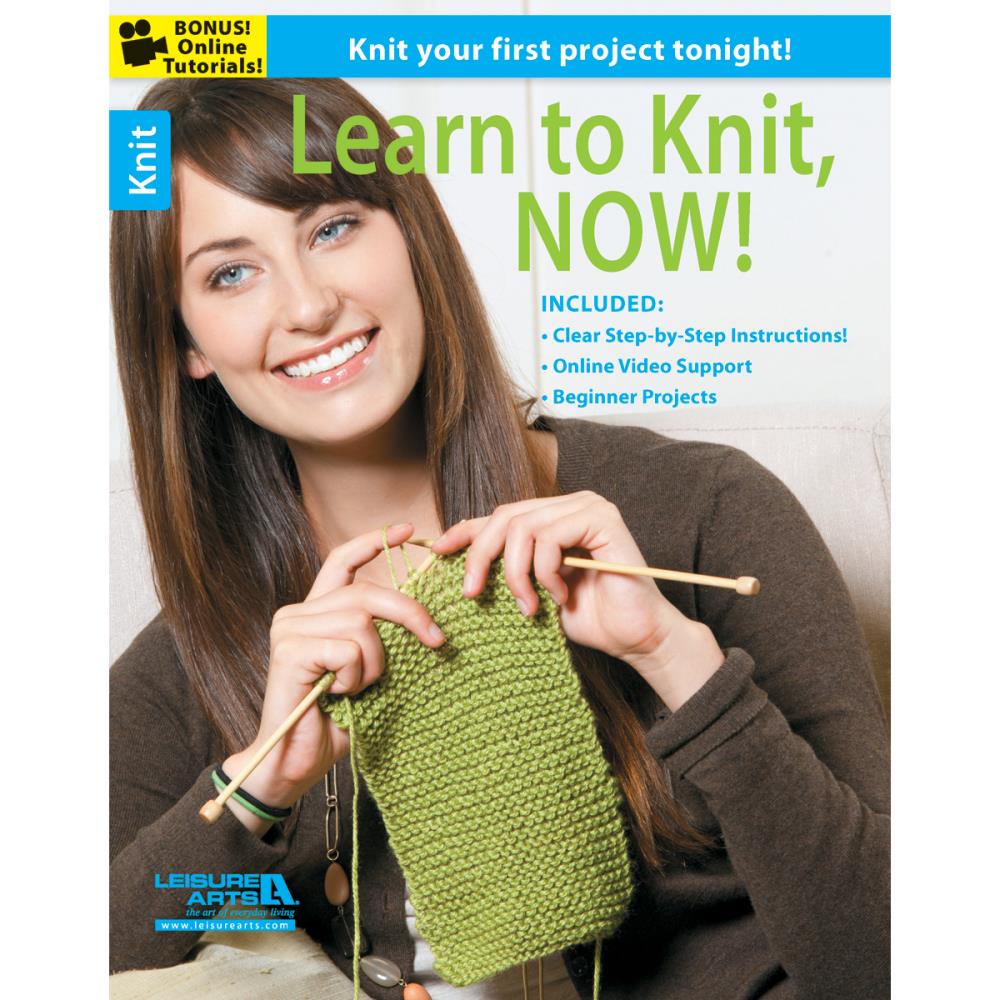 #5945 Learn to Knit, Now! Pattern Book