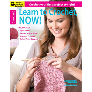 #5947 Learn to Crochet Now! Pattern Book