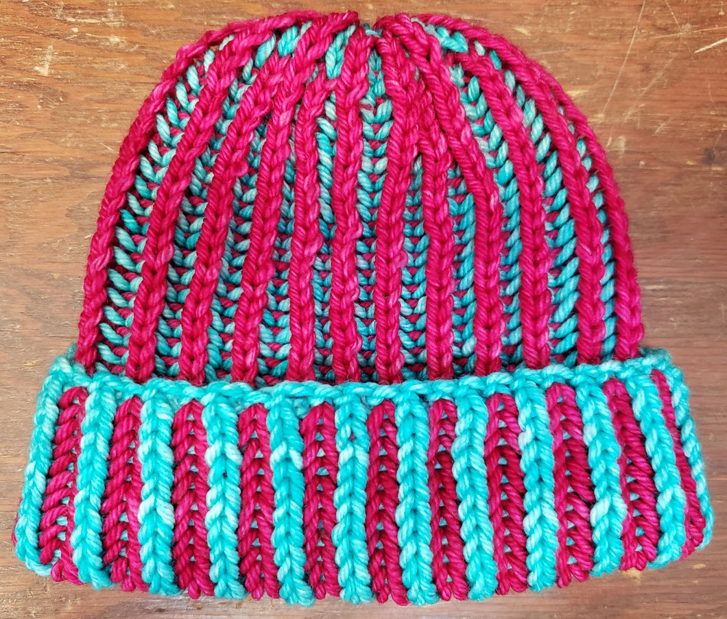 Baby Brioche Hat Pattern