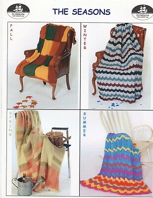#634 Seasonal Throws Book