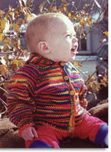 #982 Babies Neckdown Cardigan Pattern