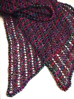 A Beaded Bias Towards Lace Pattern