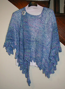 #AC-011 On The Square Shawl Pattern