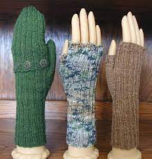 #AC-014 Fingerless Gloves/Mitts Pattern