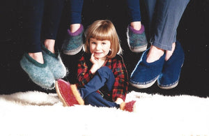 #AC-15 Family Classic Felt Slippers Pattern