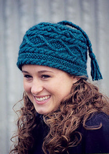 #AC-60 Braid & Bobble Hat Pattern